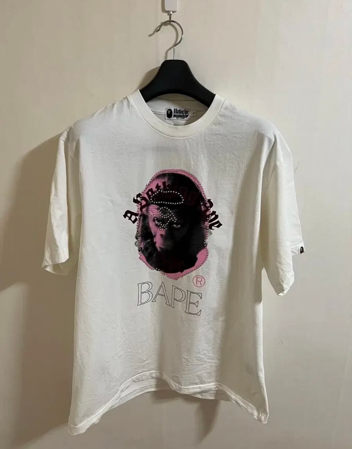 [XL] 베이프 스터드 유인원 티셔츠 상품이미지2