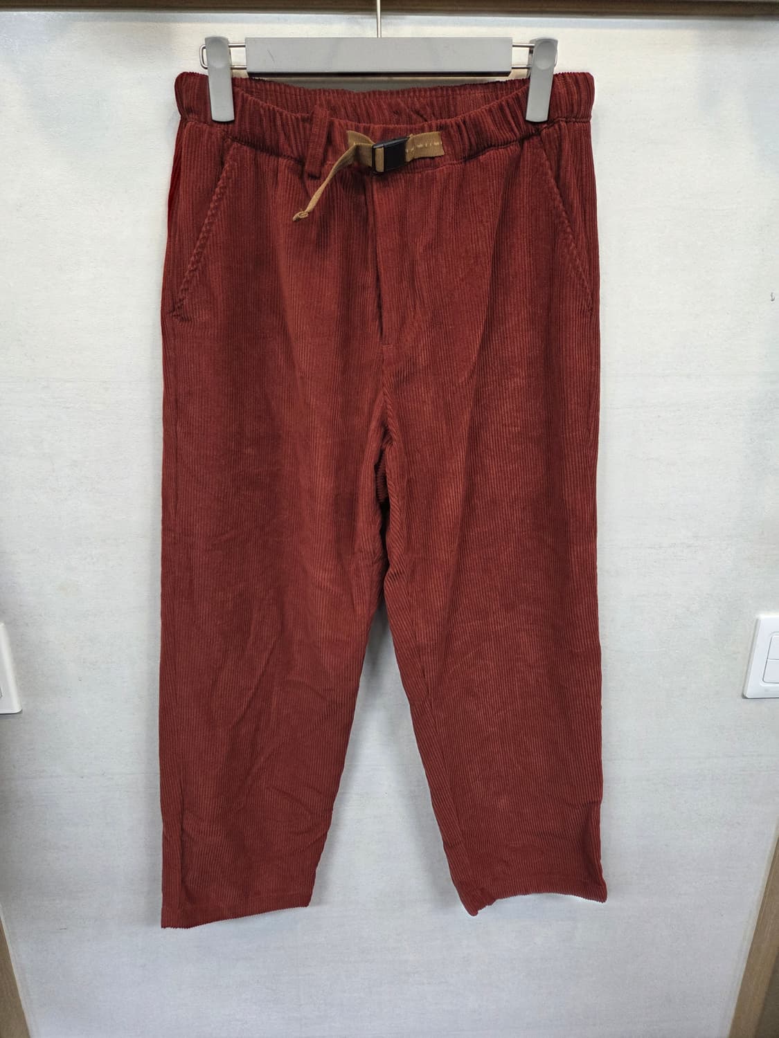 하이드아웃 벨티드 코듀로이 팬츠 대략 L 상품이미지1