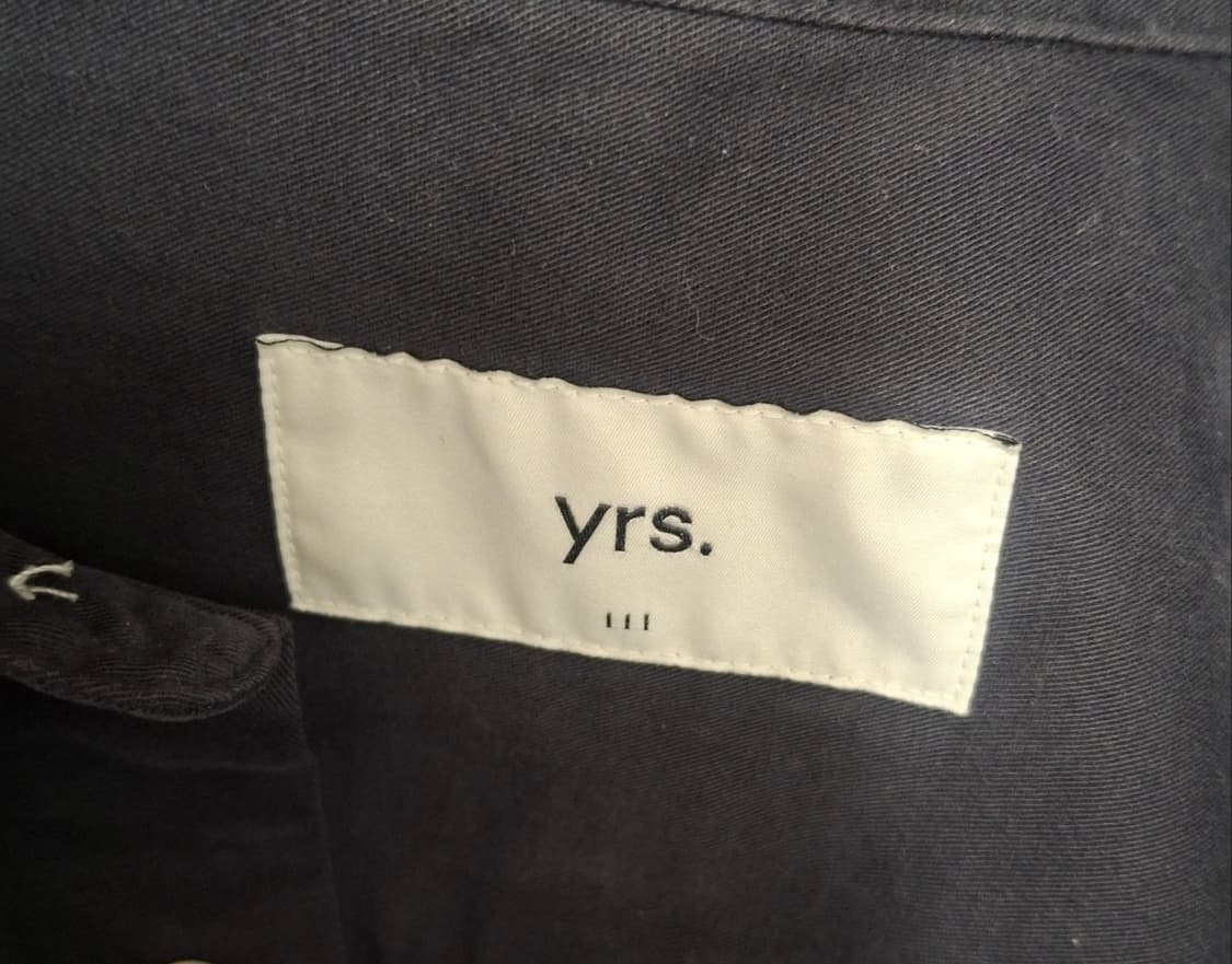 [3] 이얼즈어고 오버다이드 코튼드릴 포이카 셔츠 블랙 상품이미지3