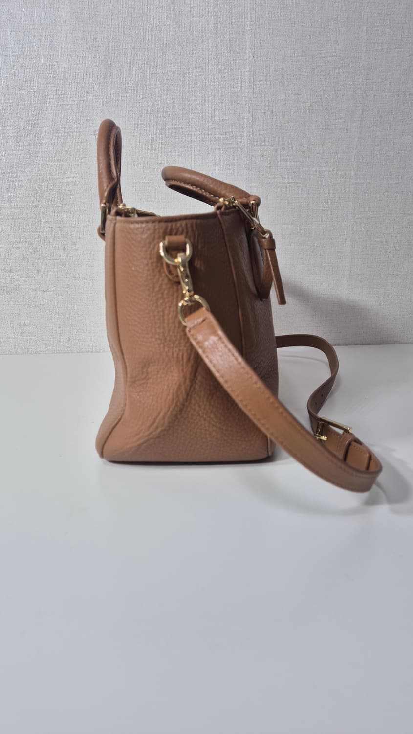 토리버치 아만다 카멜 더블 집 토트백 상품이미지3