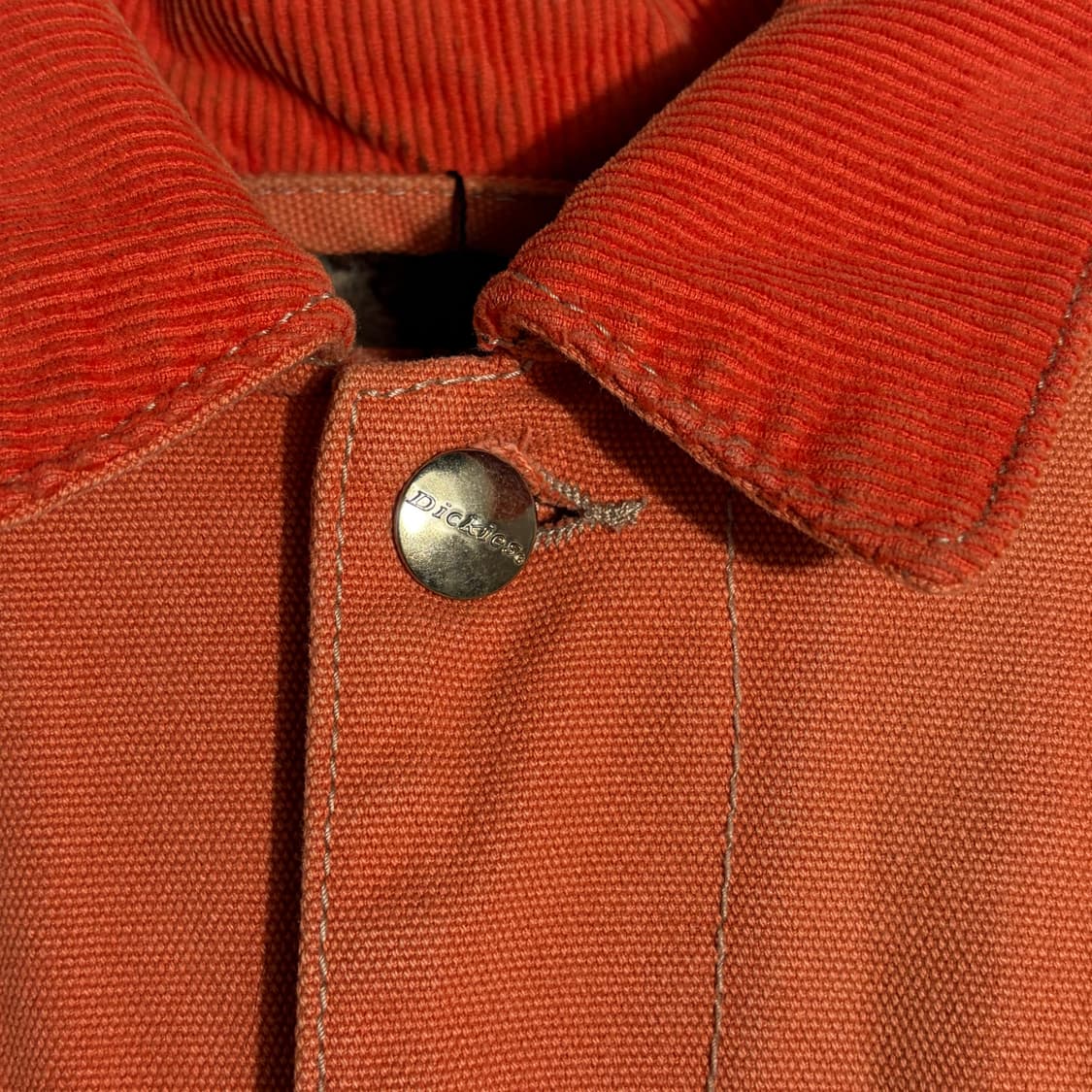 디키즈 코듀로이 오렌지 카라 워크 자켓 상품이미지2