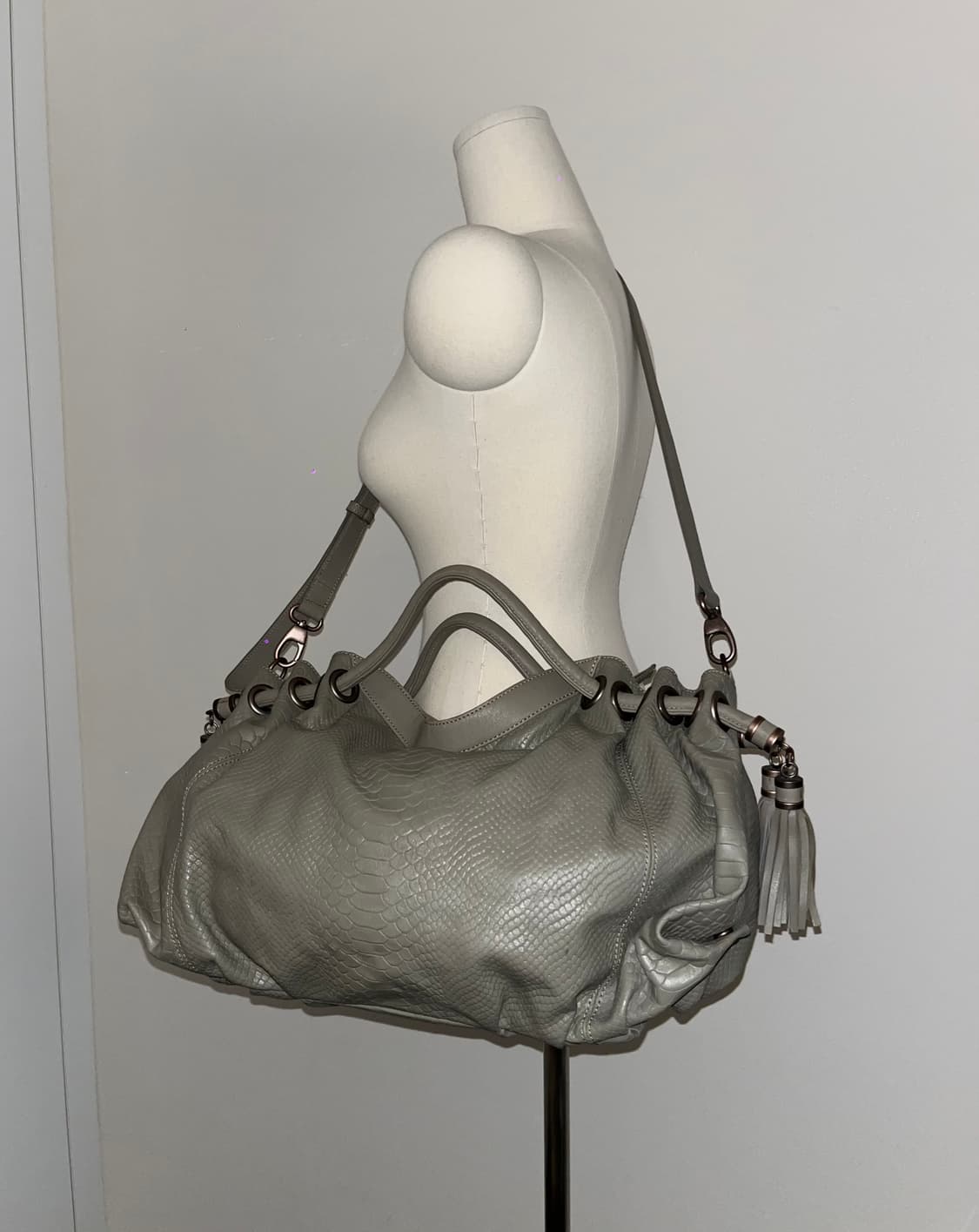 📦Doho gray shoulder bag 상품이미지3