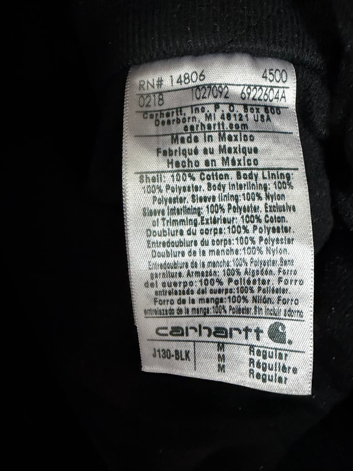 칼하트 칼하트wip 워크자켓 칼하트자켓 상품이미지5