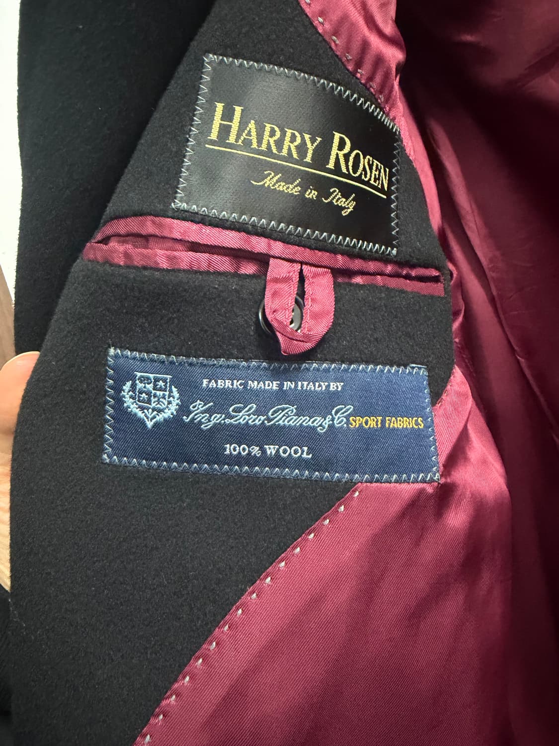 로로피아나 울 코트 상품이미지4