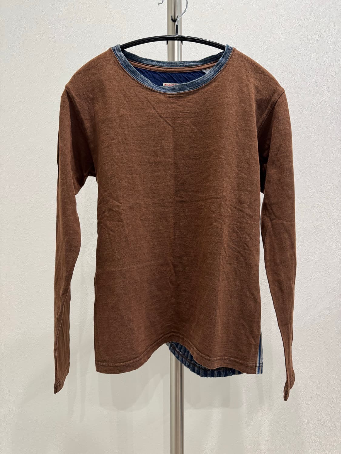 캐피탈 사시코 패치워크 롱슬리브 상품이미지2