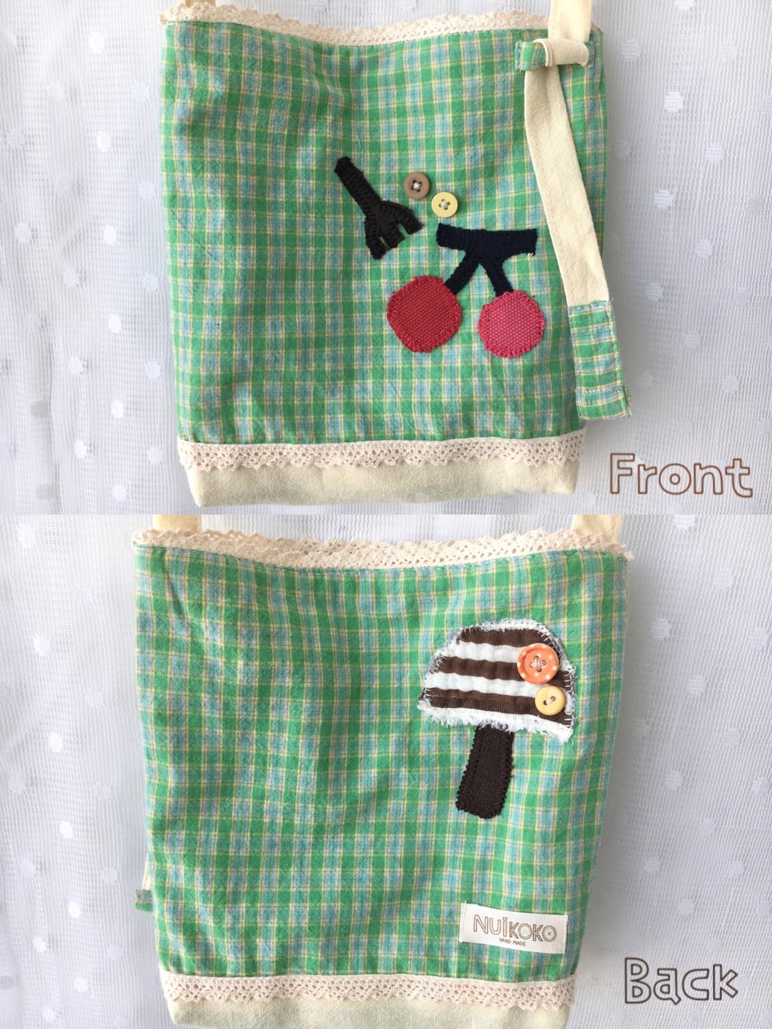 [HAND MADE] 핸드메이드 패치워크 미니 크로스백 모리걸 상품이미지2