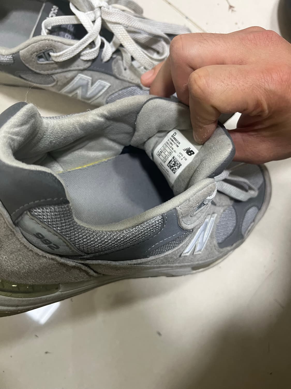 New Balance 992 Gray (M992GR / 290) 상품이미지2