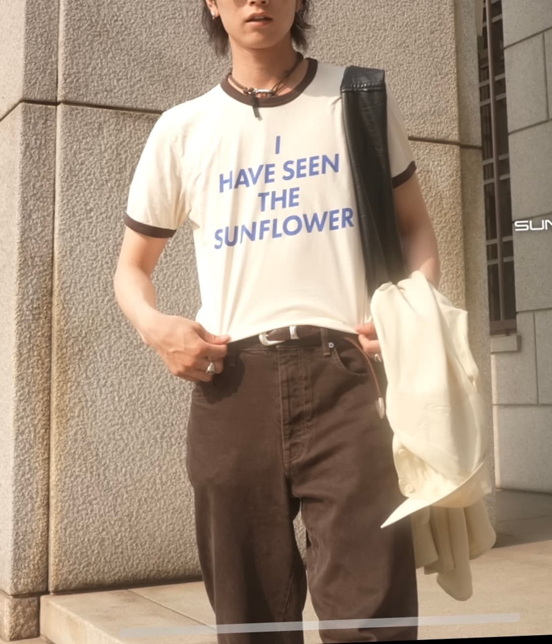 선플라워 재거 티셔츠 m 상품이미지1