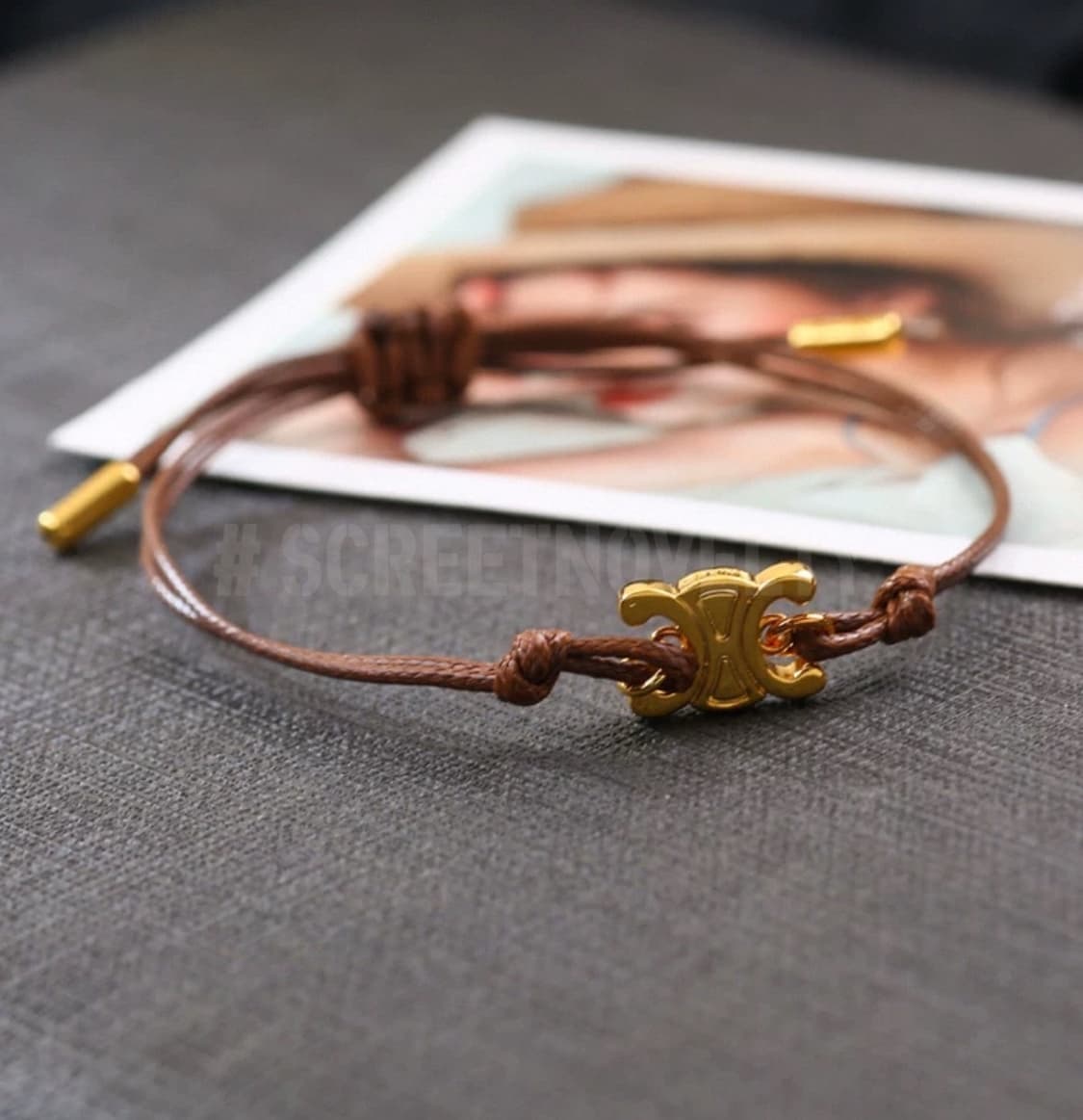 트리옹페 브라운 두줄 팔찌 상품이미지7