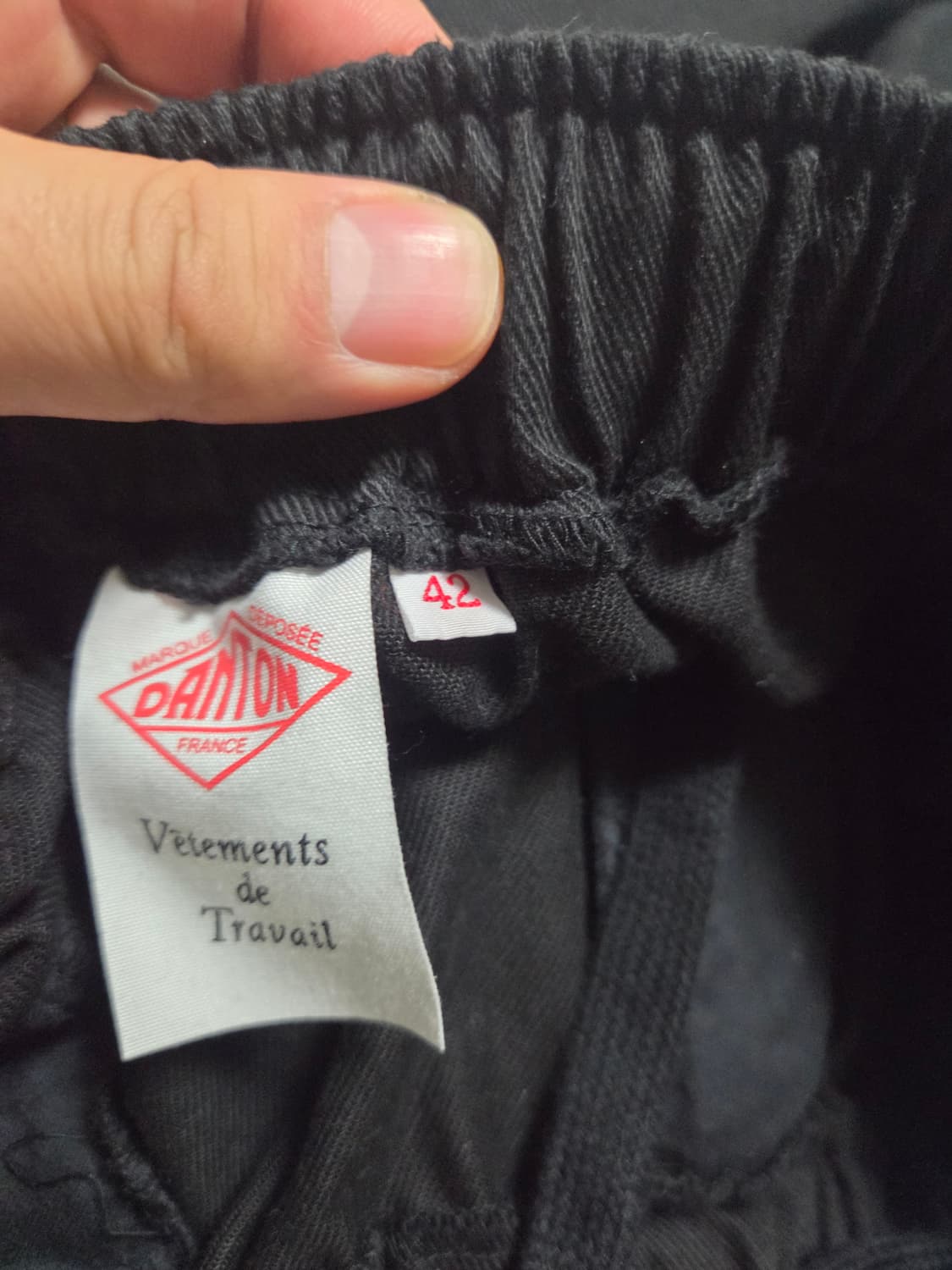 단톤 세미오버핏 면바지(34~36) 상품이미지2