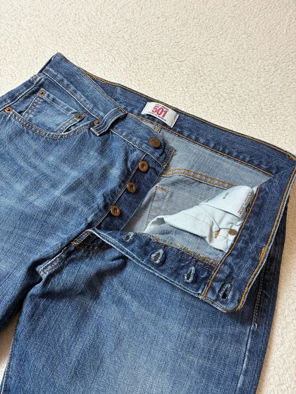 리바이스501 made in Mexico버튼플라이 데님 팬츠 PN8013 상품이미지3
