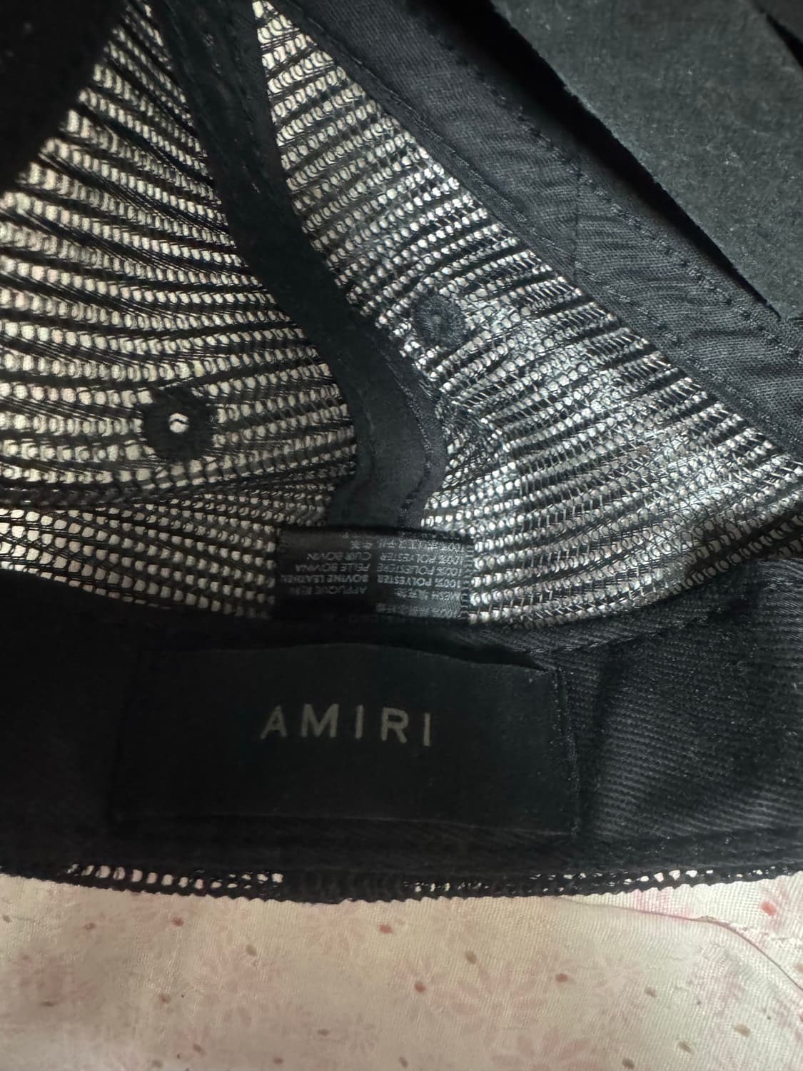 아미리 쓰리스타 트러커 캡 모자 블루 상품이미지3