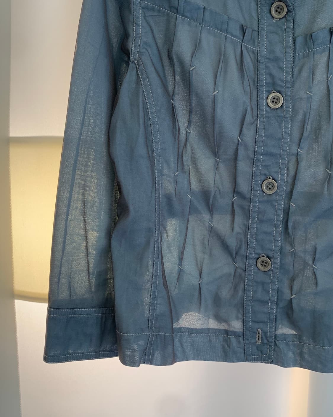 [GIANNI LO GIUDICE] lace layered jacket 상품이미지5