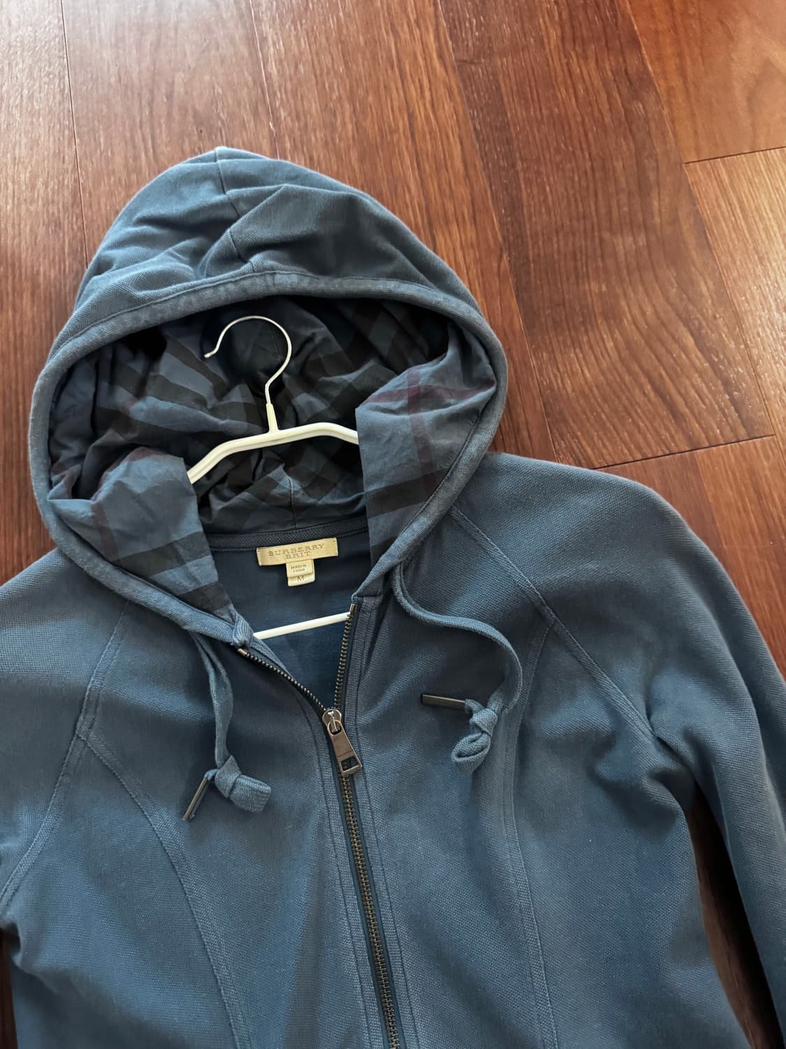 버버리 슬림 후드집업 상품이미지2