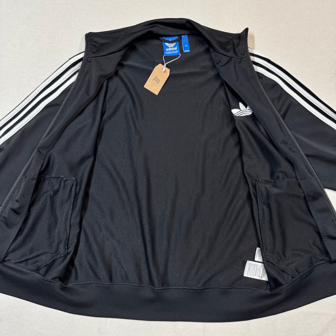 100) 아디다스 파이어버드 삼선 져지 트랙탑 집업 블랙 A12 상품이미지5
