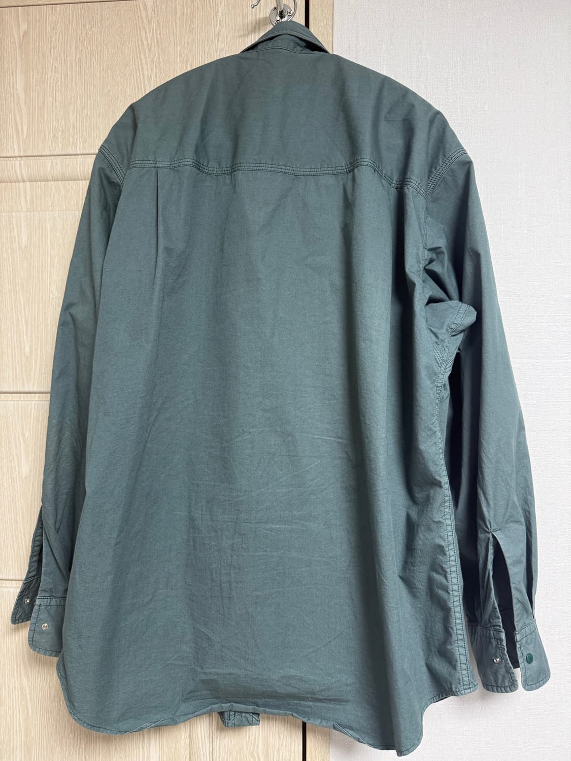 노스페이스 퍼플라벨 라이트웨이트 빅트윌 셔츠 m 상품이미지4