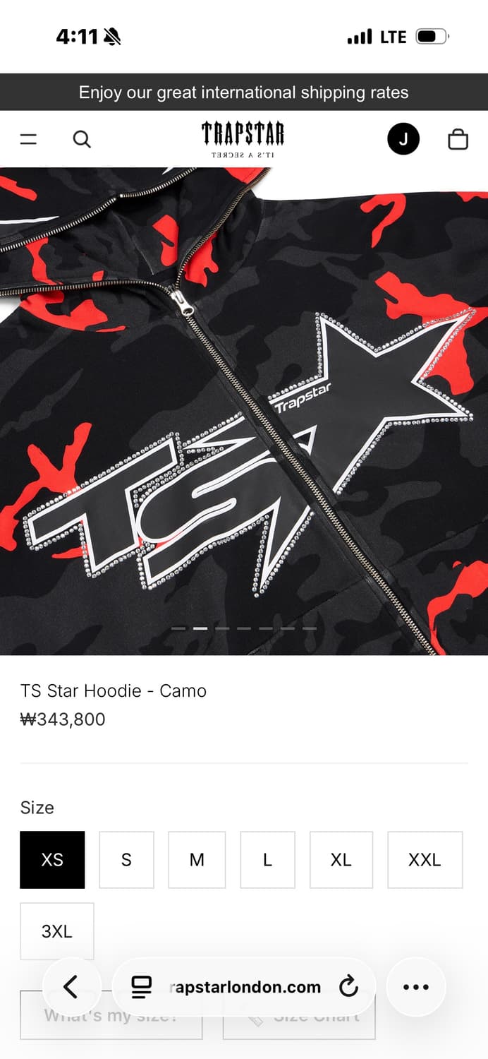 트랩스타 ts 후드집업 상품이미지7