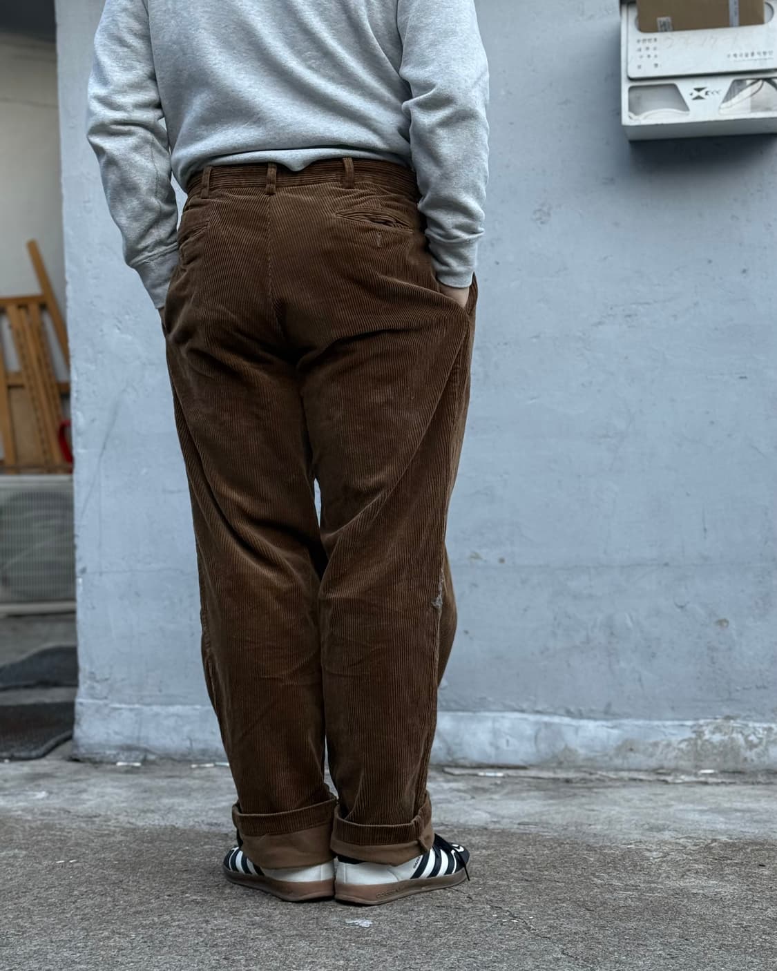 90‘s 폴로 랄프로렌 코듀로이 팬츠 36 [브라운] 상품이미지9