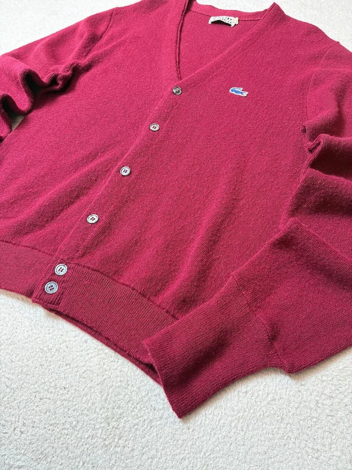 IZOD x 라코스테 90s 블루크록 오버 니트 가디건 PN6667 상품이미지5