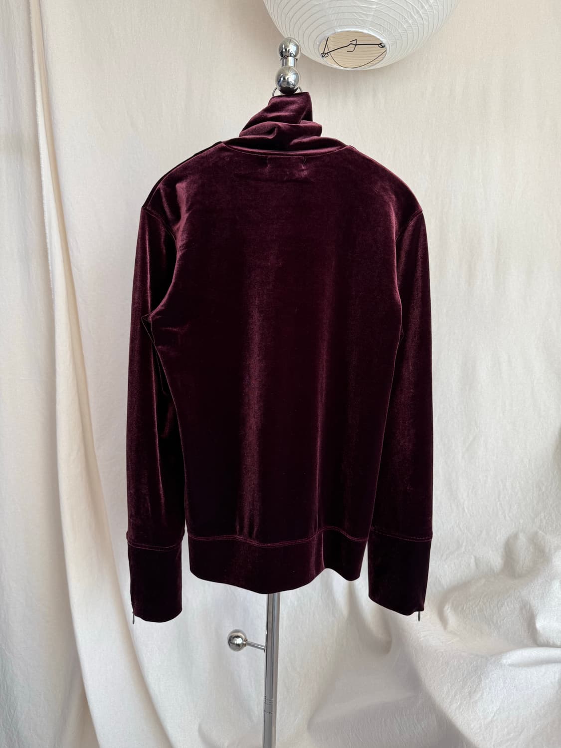 Tornado Mart 벨벳 집업 자켓 상품이미지5