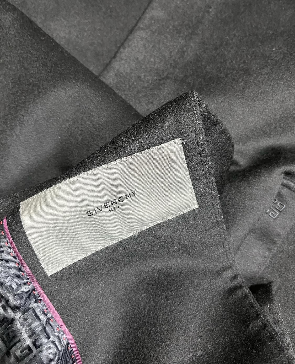 [100] 90s 지방시 울 발마칸 코트 상품이미지4