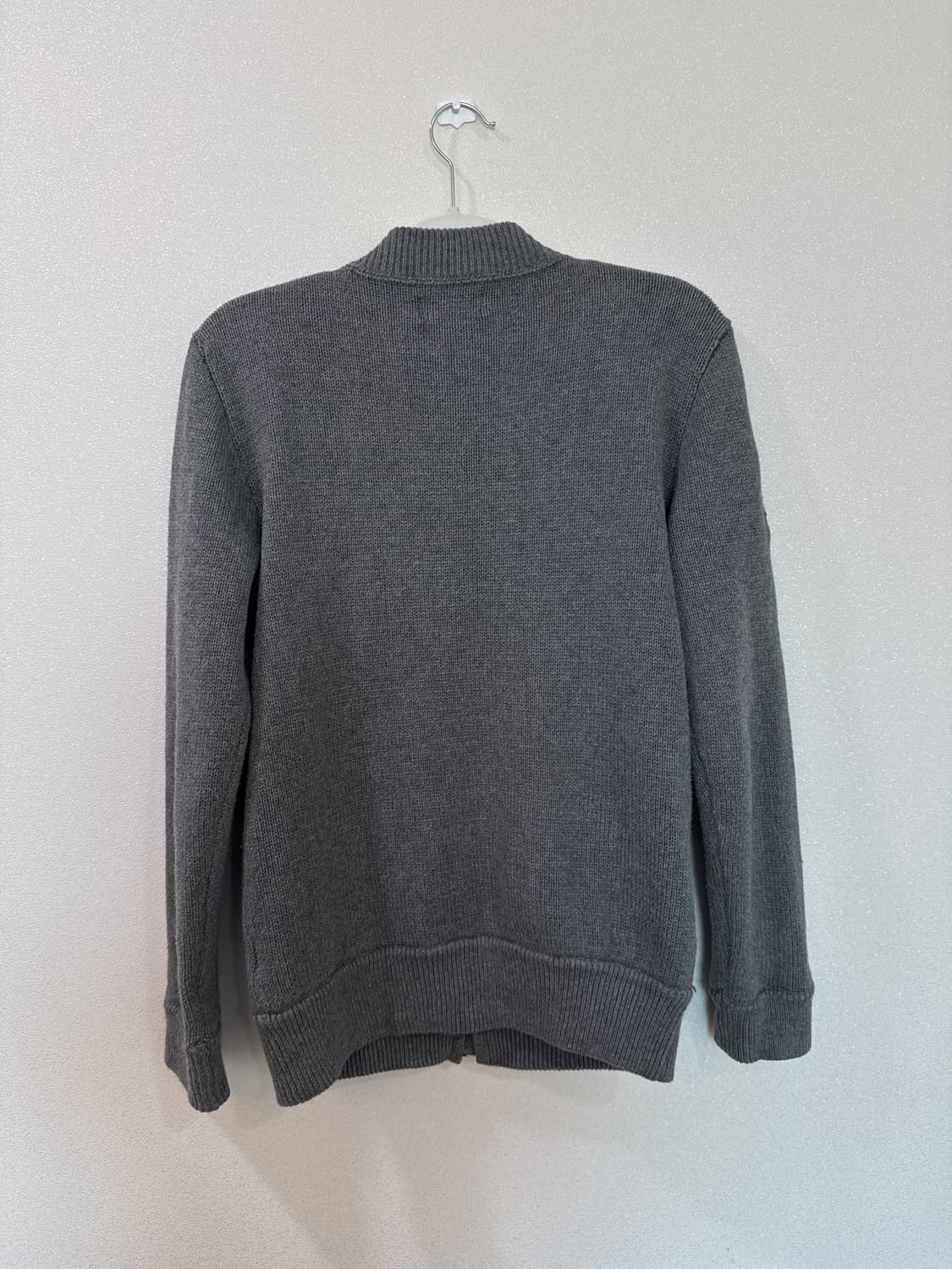 [L] 폴로 랄프로렌 빅포니 니트 집업 딥그레이 상품이미지2