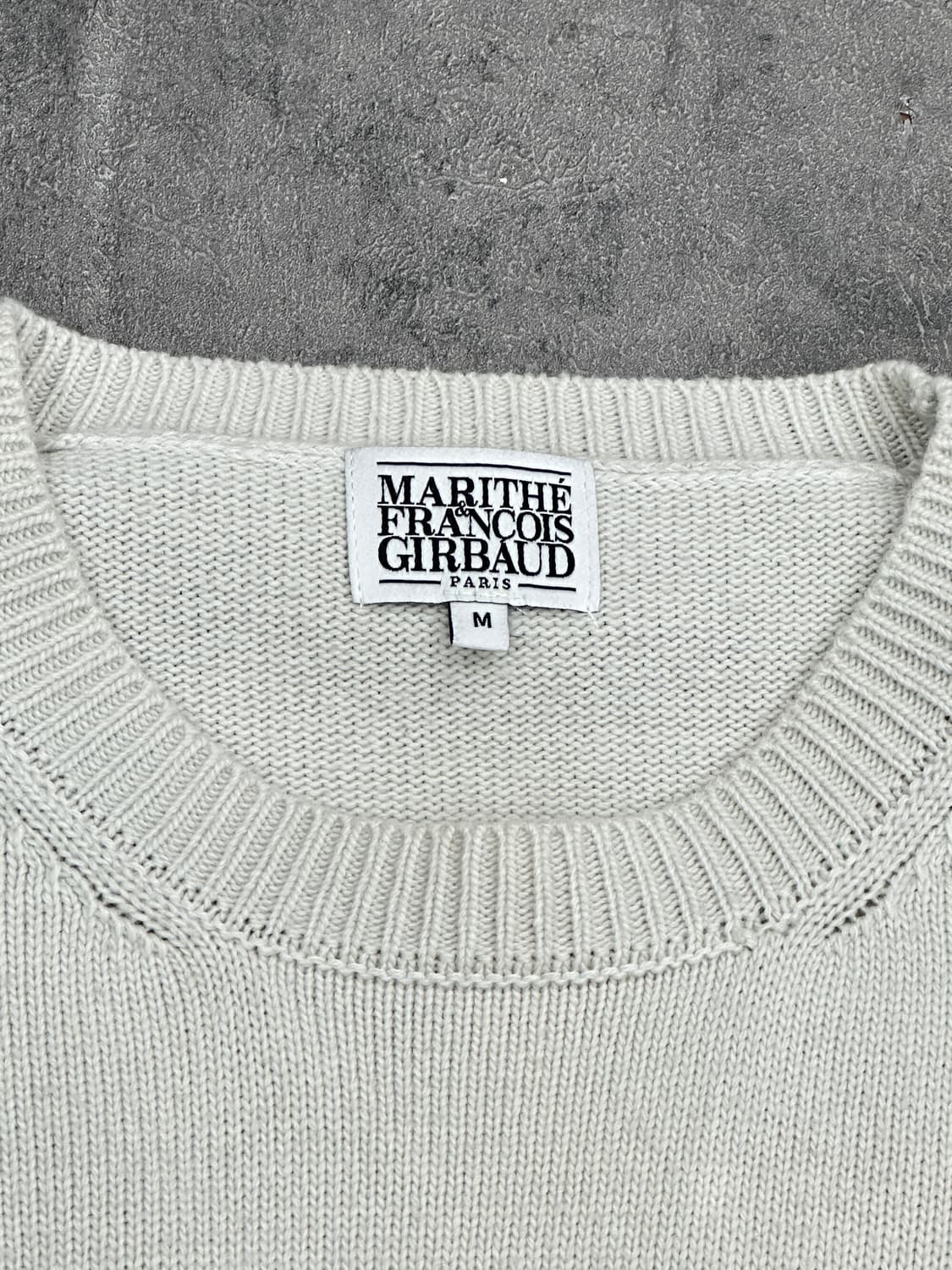 마리떼 프랑소와 저버 빅로고 니트  상품이미지3