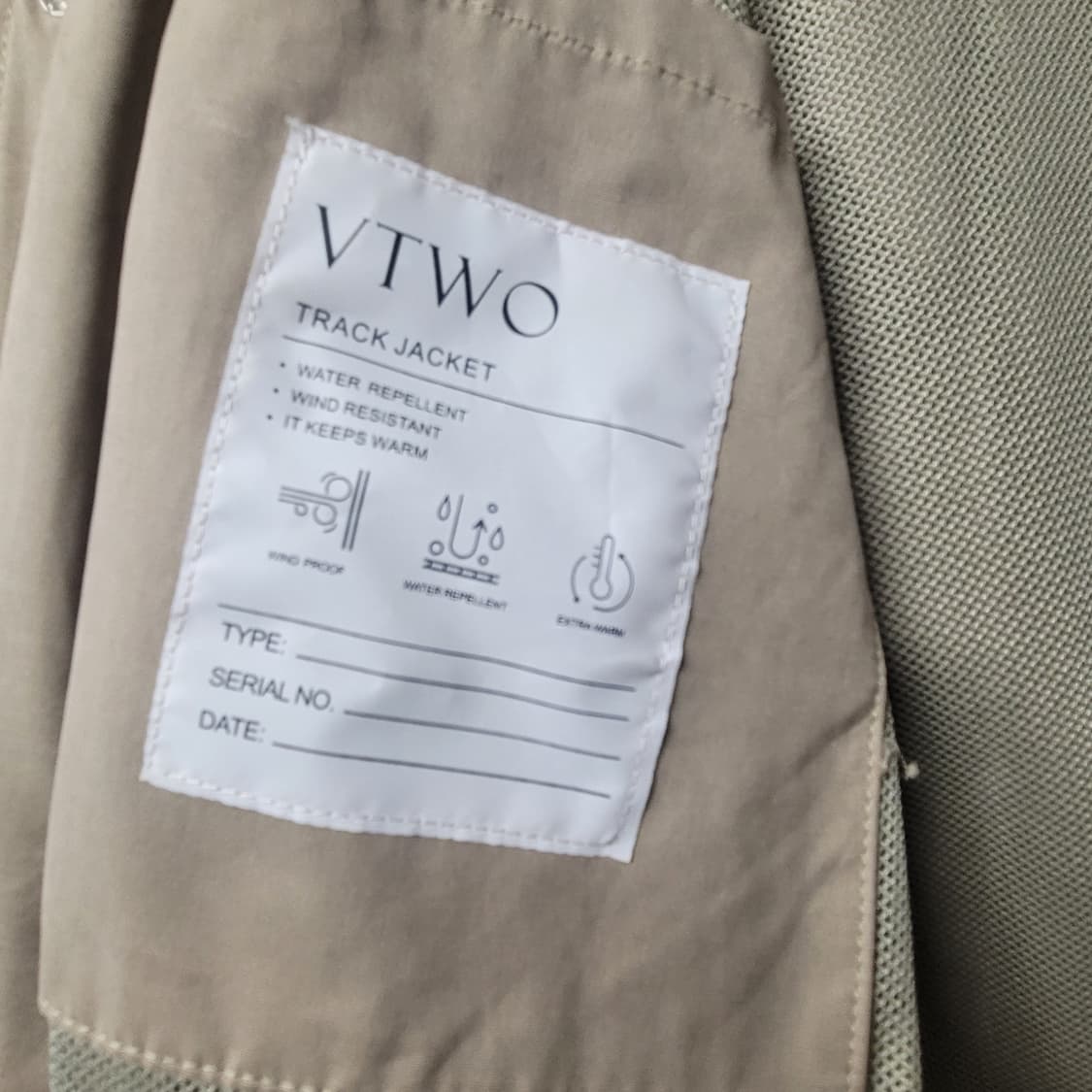 VTWO 오버핏 트랙자켓 XL 상품이미지4