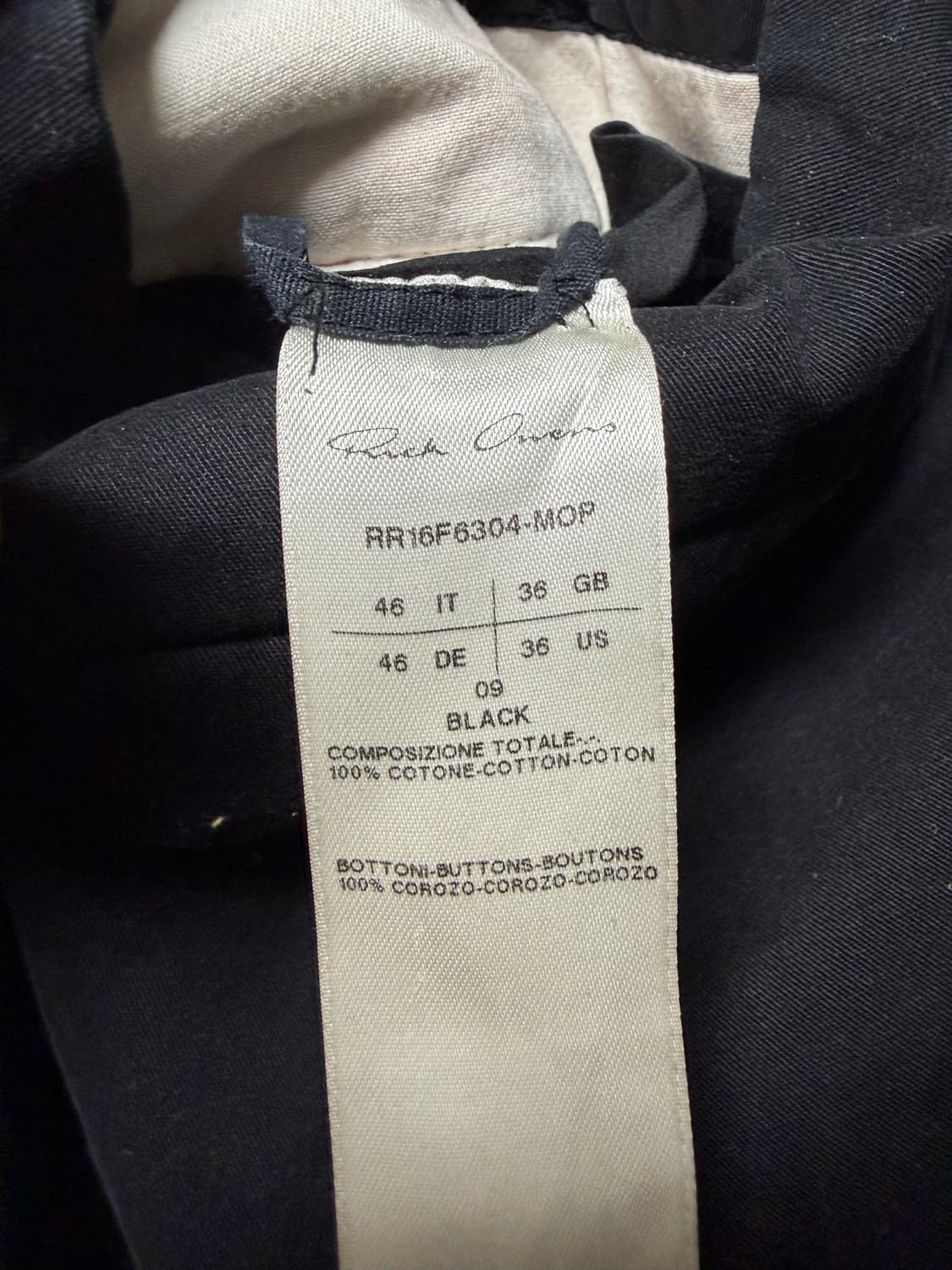 릭오웬스 마스토돈 와이드 카고 팬츠 상품이미지7