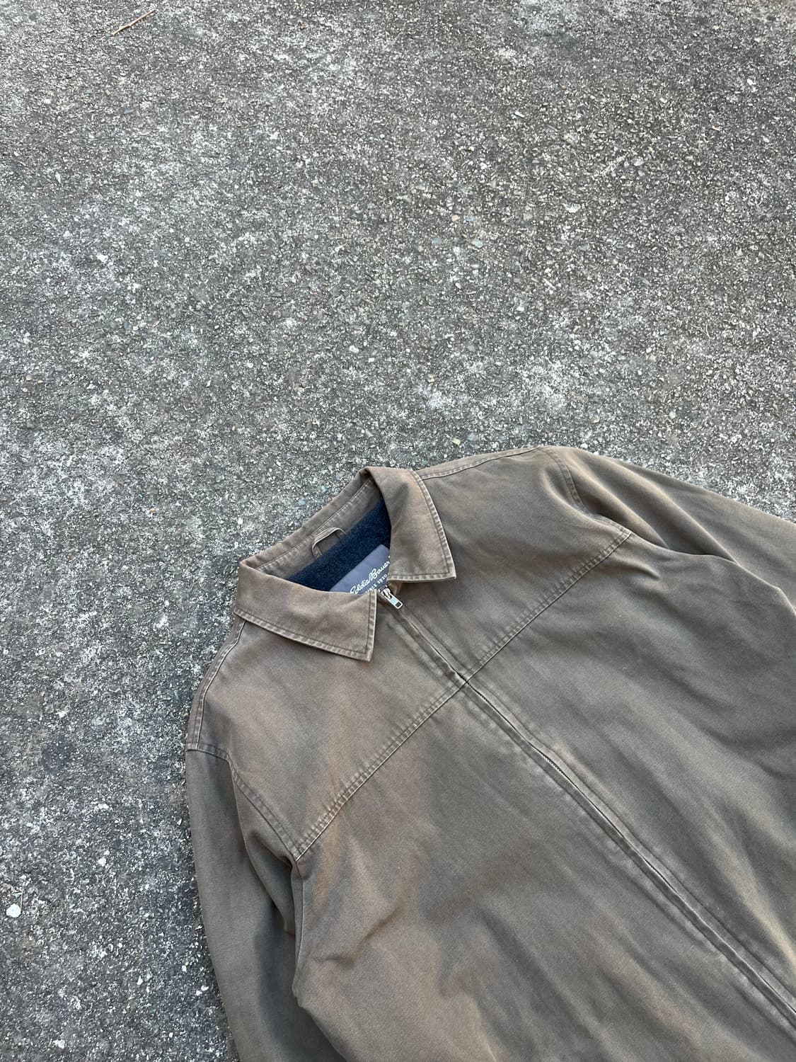 00s Eddie Bauer 카키 컬러 워크자켓  상품이미지2