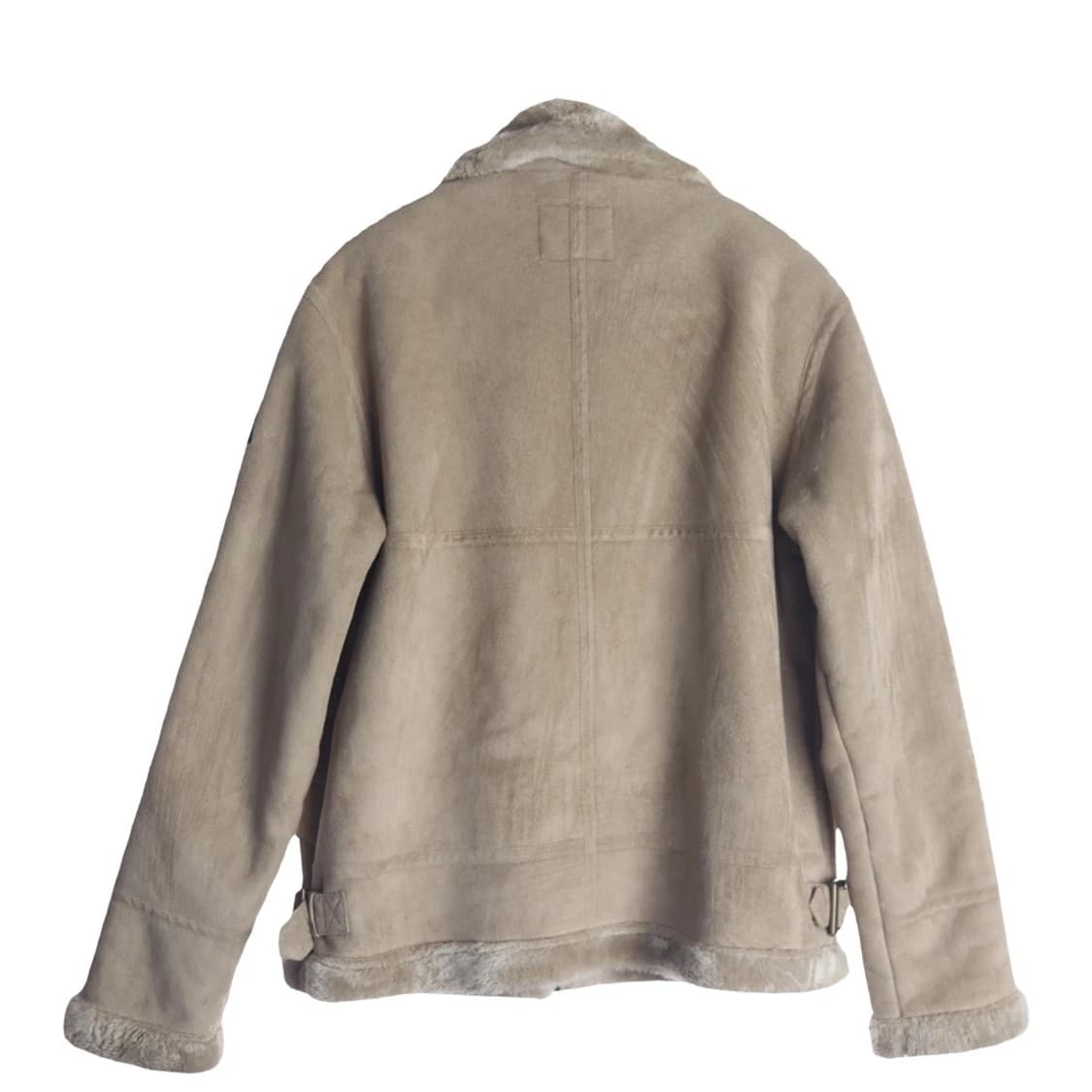 베이지 무스탕 자켓 상품이미지2