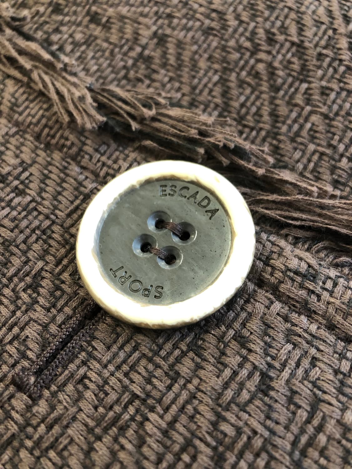 Escada sport 에스카다 스포츠 골져스 브라운 블레이저 상품이미지7