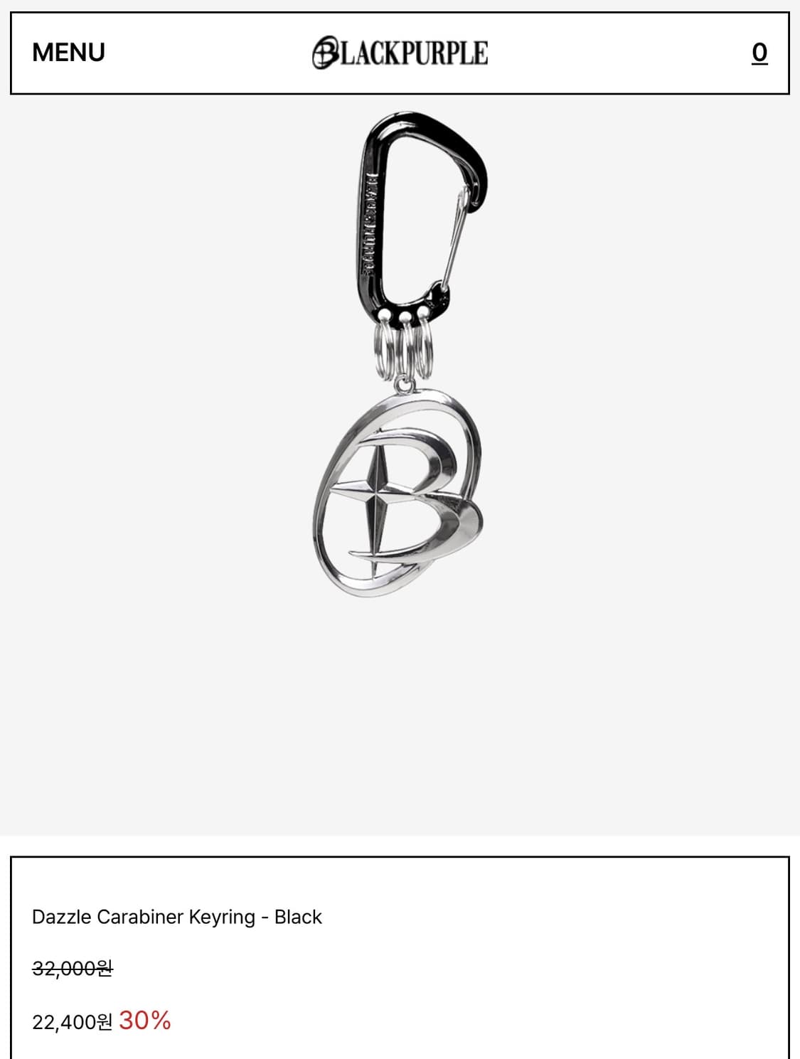 블랙퍼플 포트리스 백 Fortress Bag_Black 상품이미지2