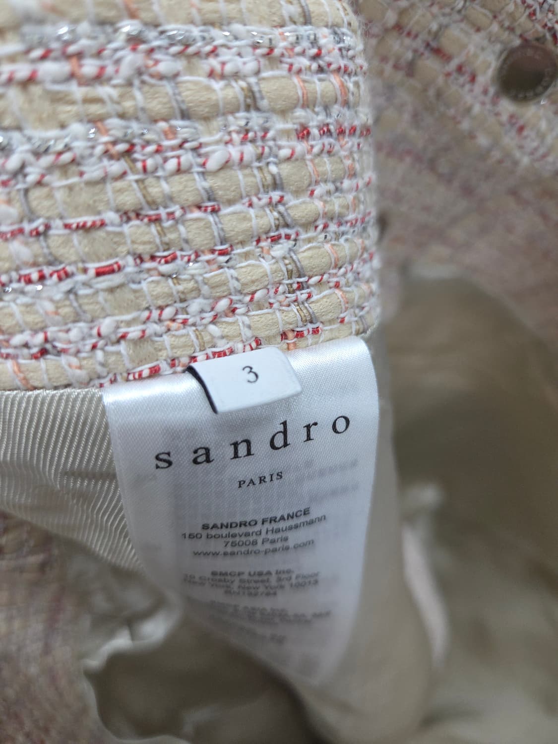 여성 3호 산드로 스커트 치마 상품이미지8