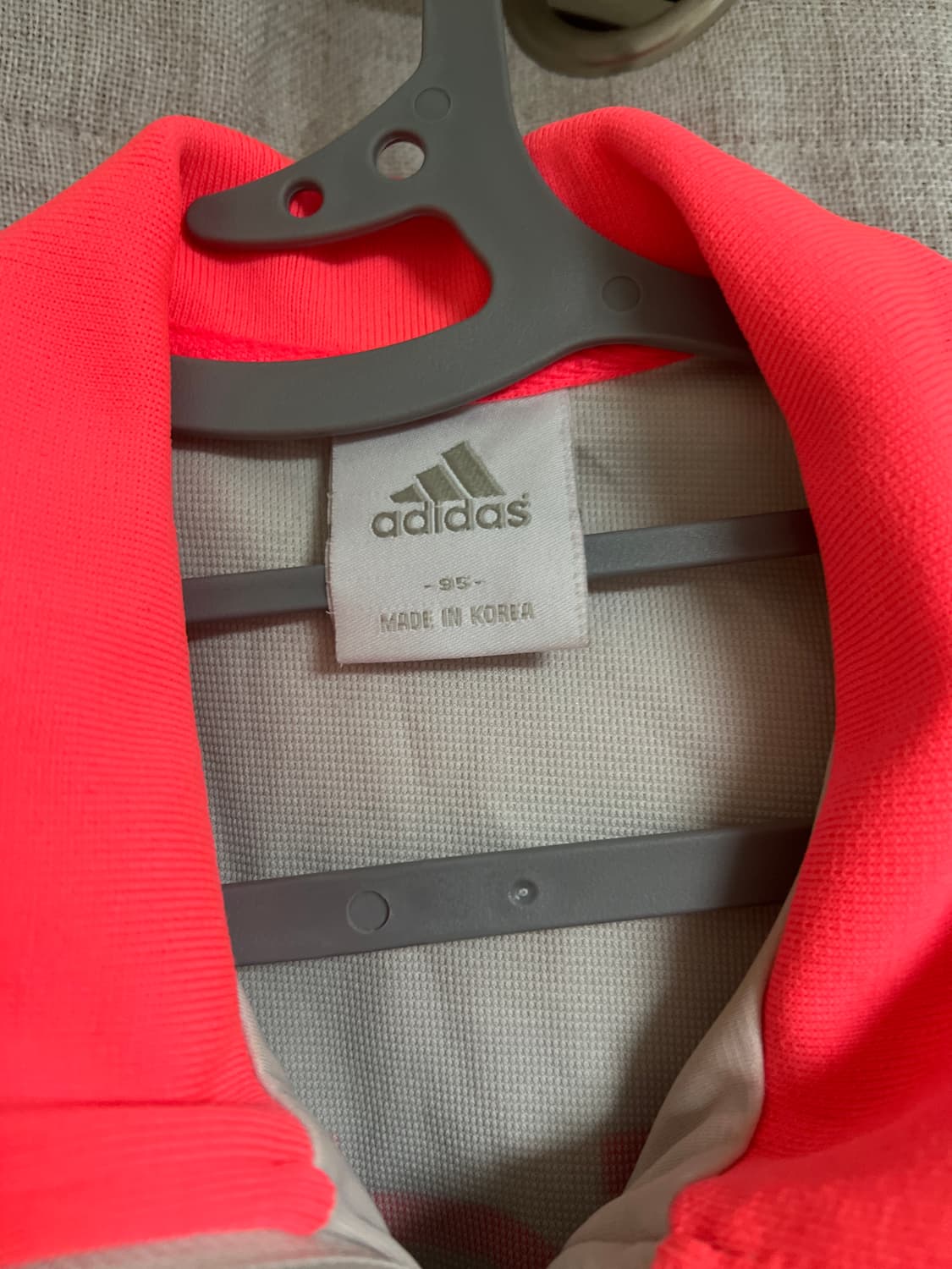 아디다스 배색 핑크 져지 상품이미지4