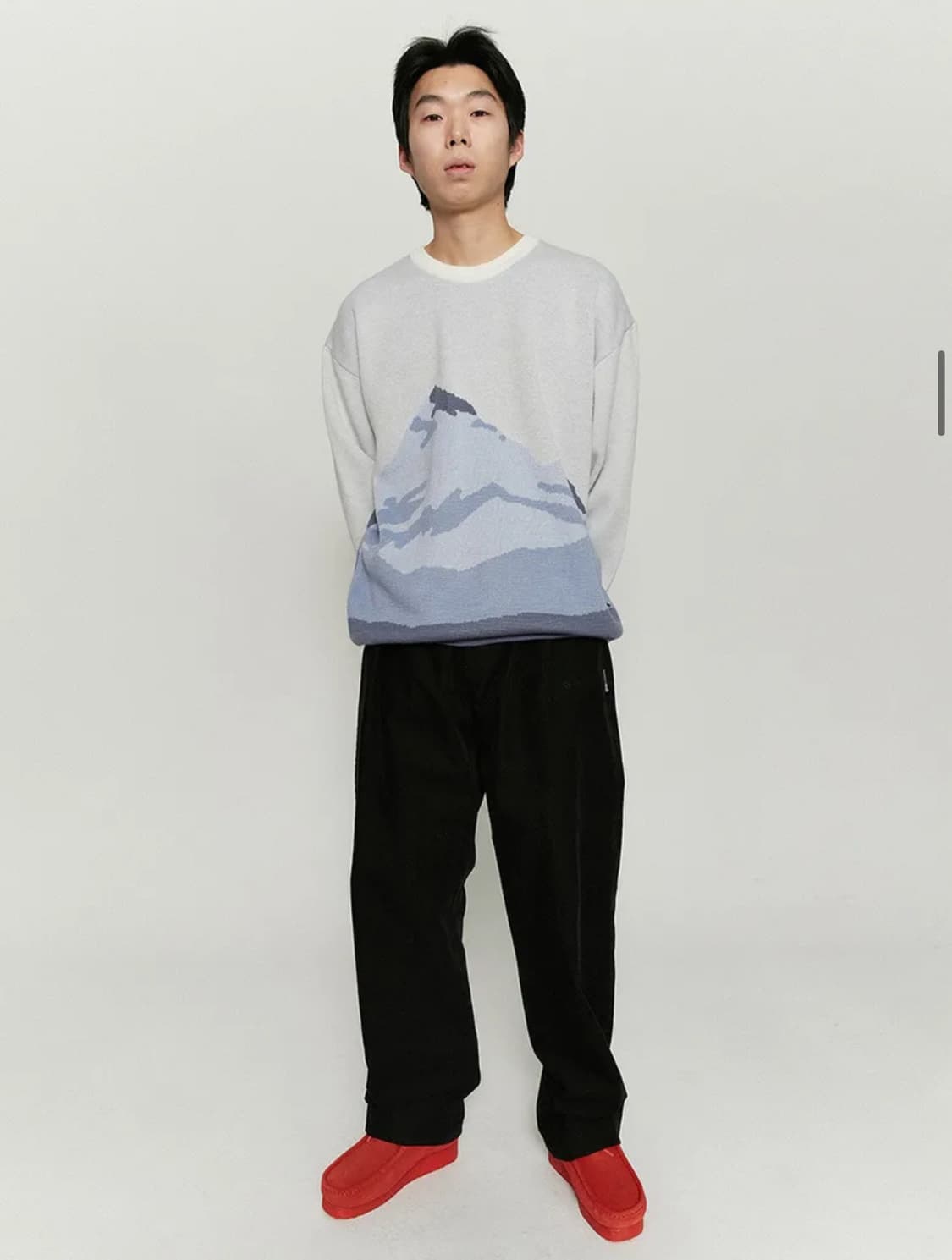 타입서비스 Mountain knit [Ivory] 니트 상품이미지5