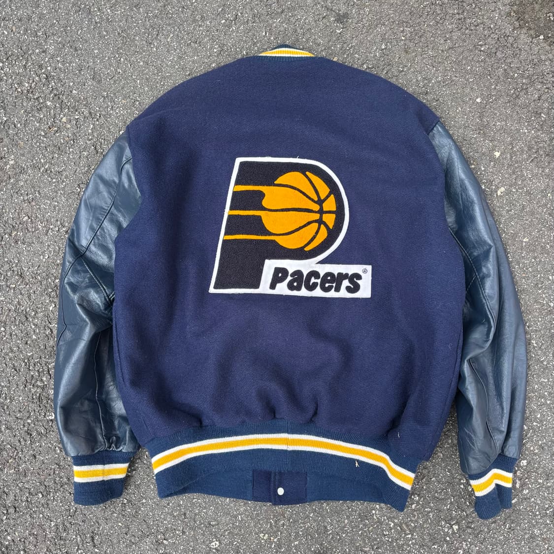 90년대 미국 드롱 인디애나 페이서스 스타디움 자켓 상품이미지2
