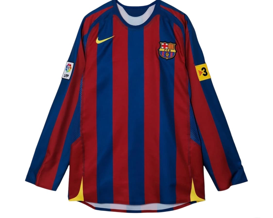 나이키 바르셀로나 05/06 레트로 사커 레플리카 리이슈 상품이미지2