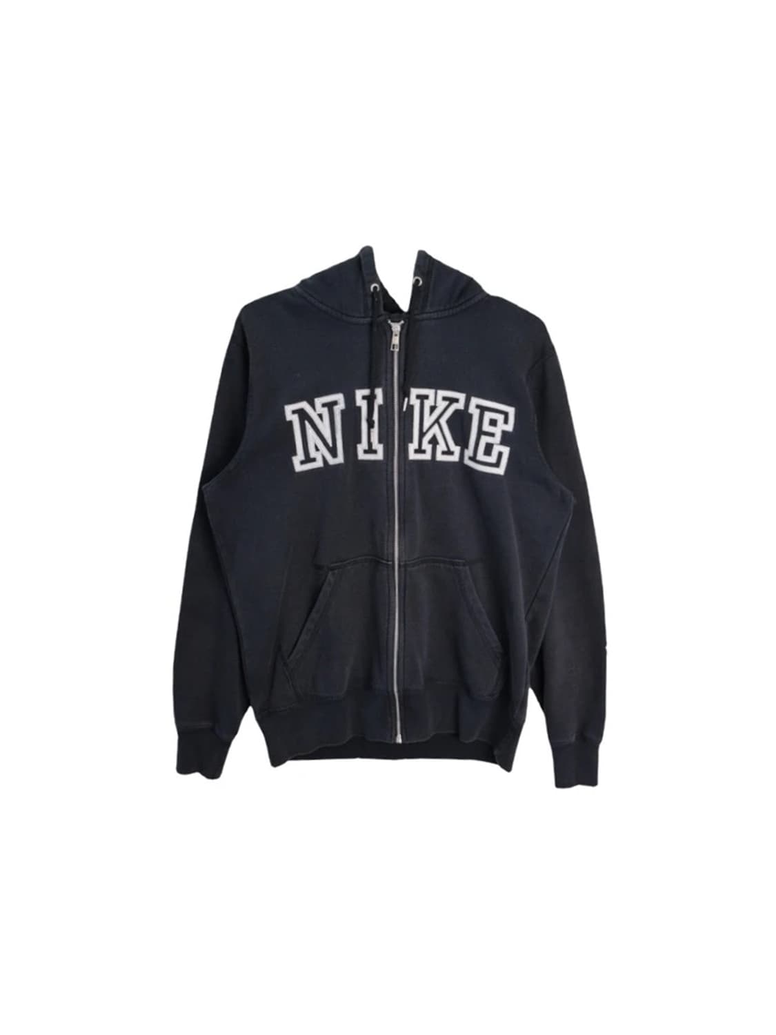 나이키 빅 로고 블랙 후드집업 상품이미지4