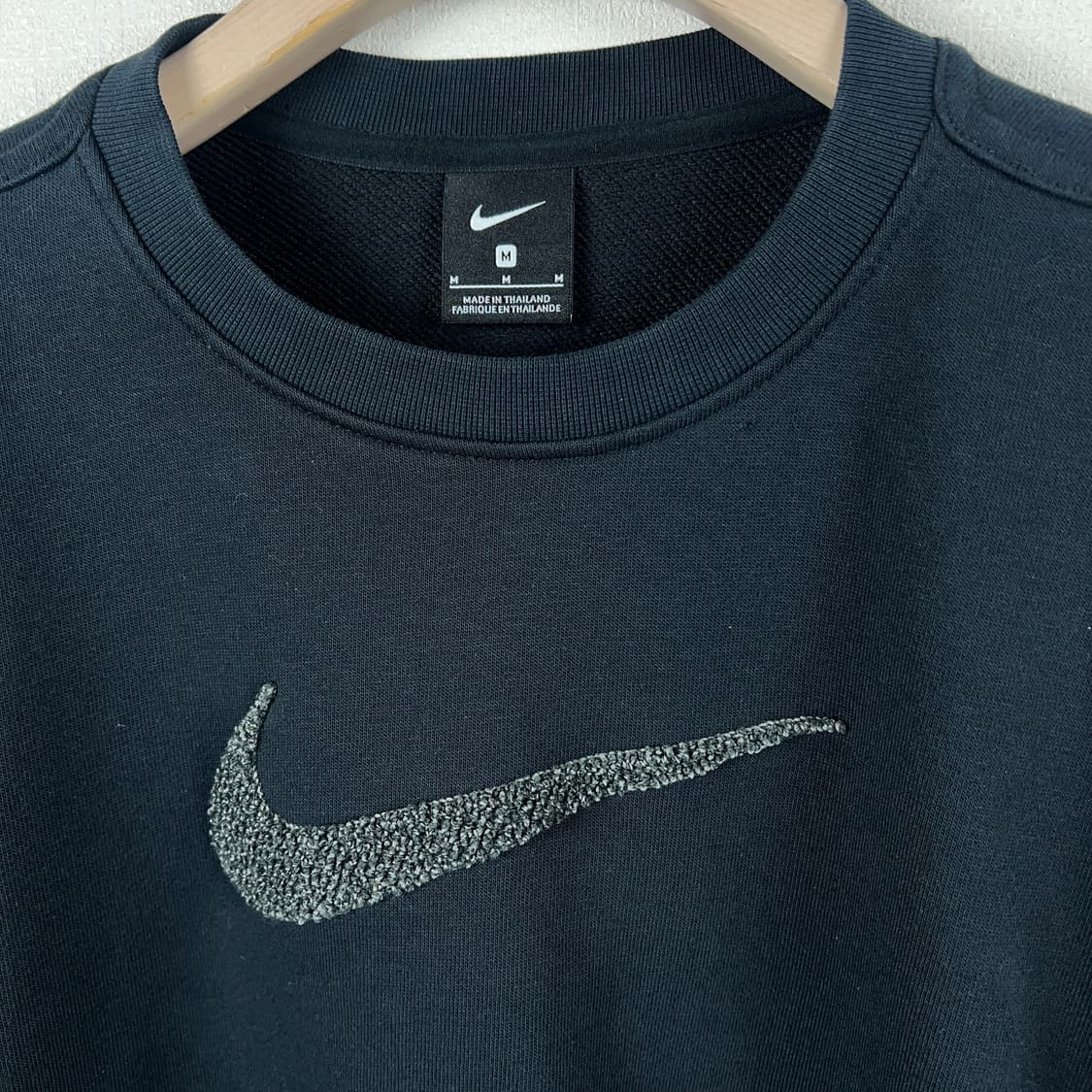 나이키 여성 드라이핏 GET FIT 스우시 크루 맨투맨 M 상품이미지5