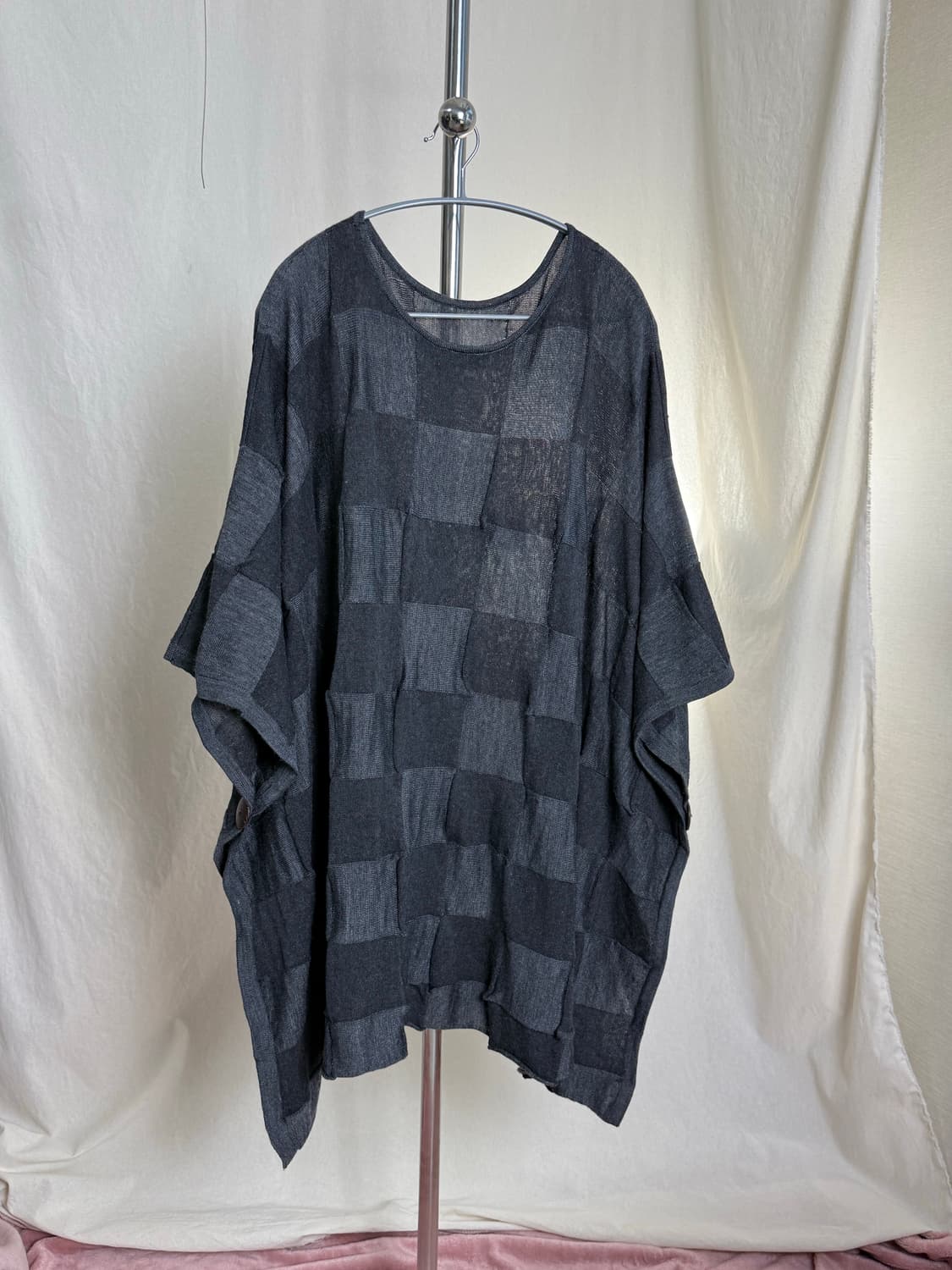 Koibito Misaki 루즈핏 니트 케이프 상품이미지2