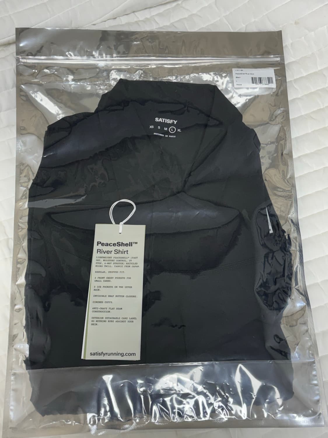 새티스파이 리버셔츠 L 상품이미지1