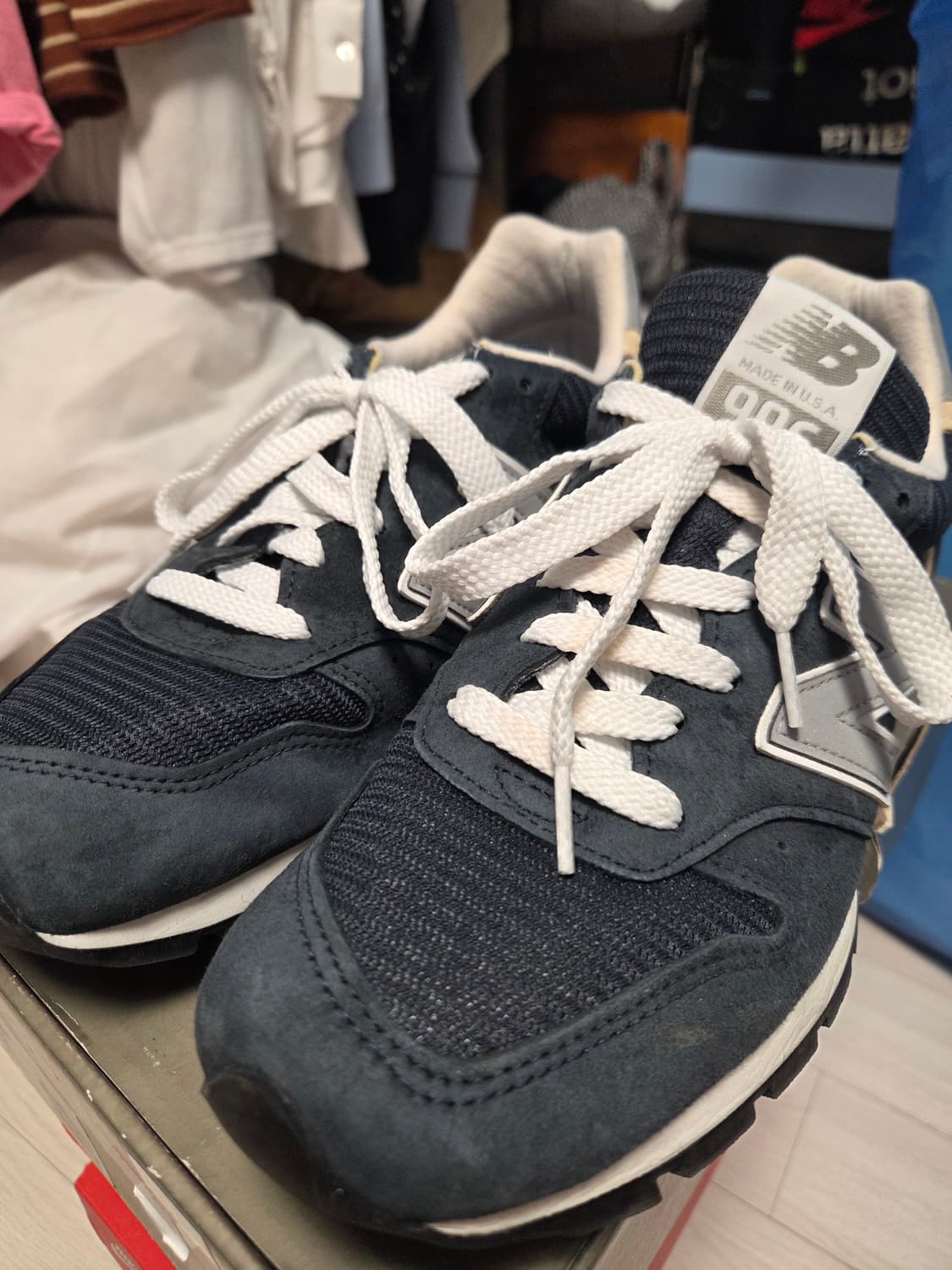 뉴발란스 m996 네이비 270 상품이미지1