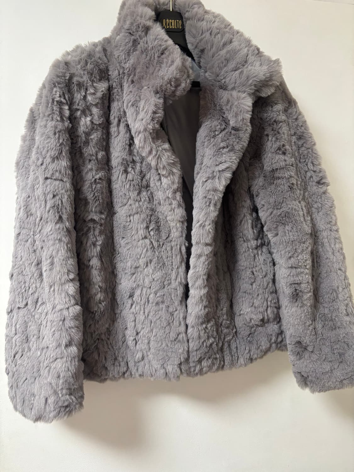 그레이 퍼 자켓 상품이미지1