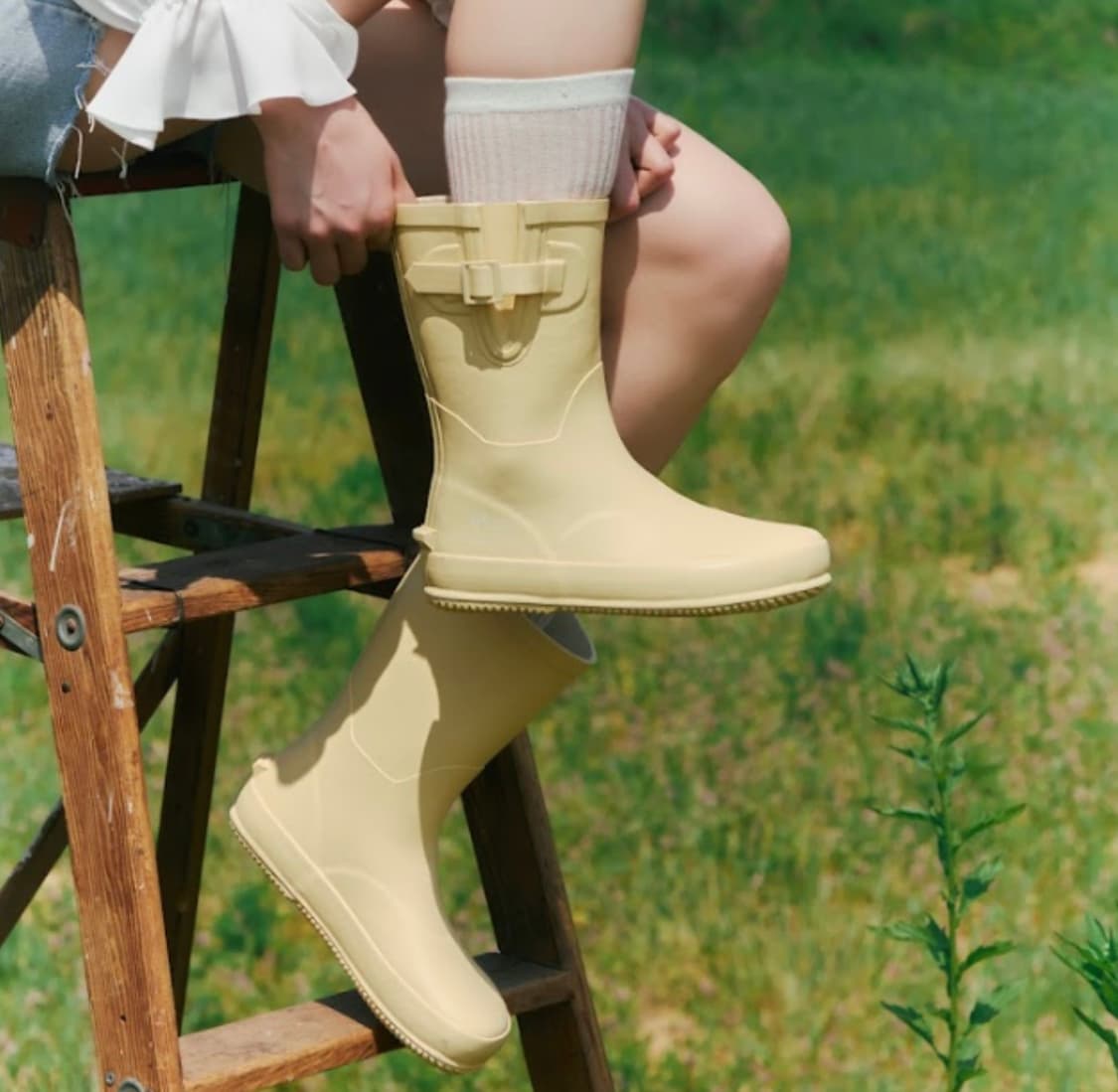 오찌(OTZ) 피카딜리 레인부츠 크림 240 상품이미지2