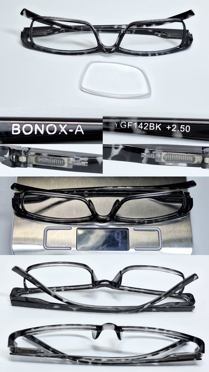 Dulton 덜튼 BONOX-A YGF142BK 마블 안경테 일본 수입 상품이미지5