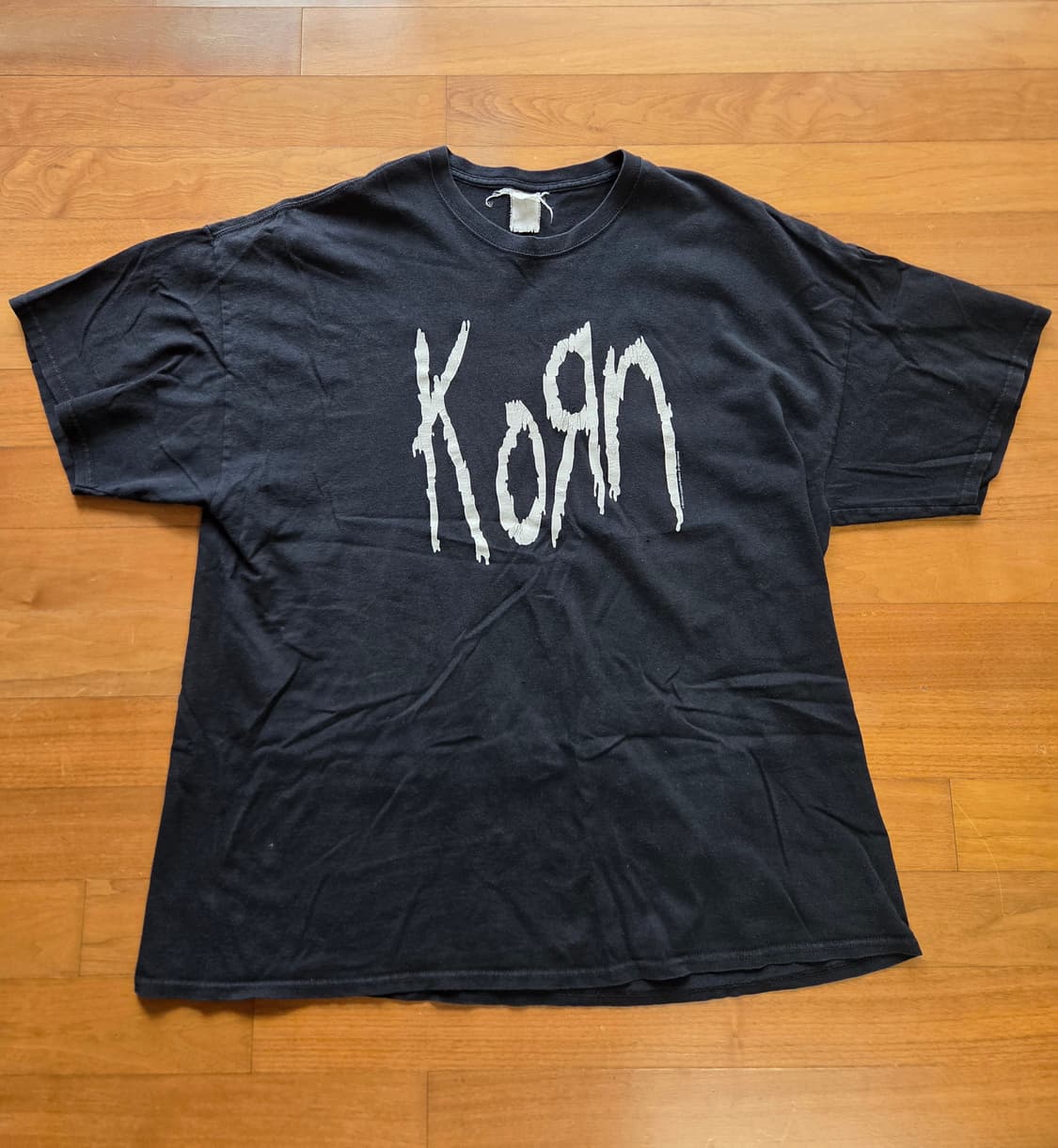 빈티지 korn 투어 티셔츠 [2xl] 블랙 상품이미지1
