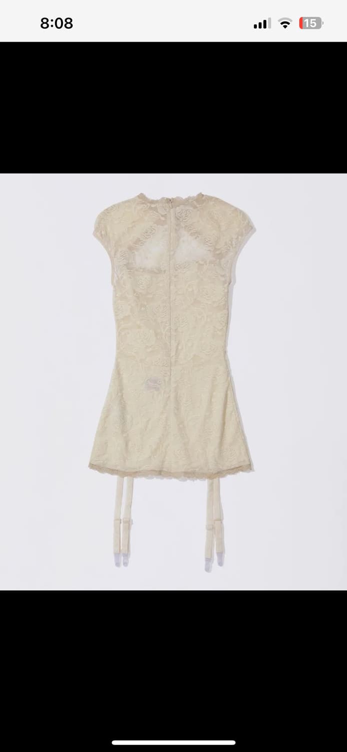 스컬프터 레이스 가터 벨트 슬립 로우 상품이미지3