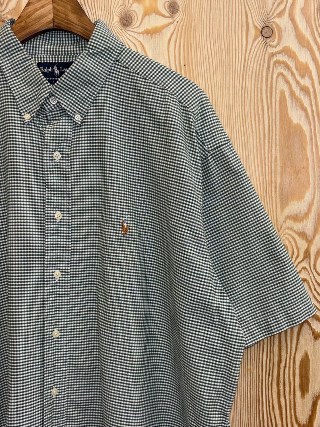 폴로 체크 반팔 셔츠 상품이미지3