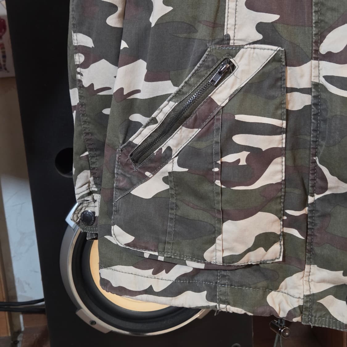 JPN 오조크 카모 밀리터리 필드 자켓 상품이미지4